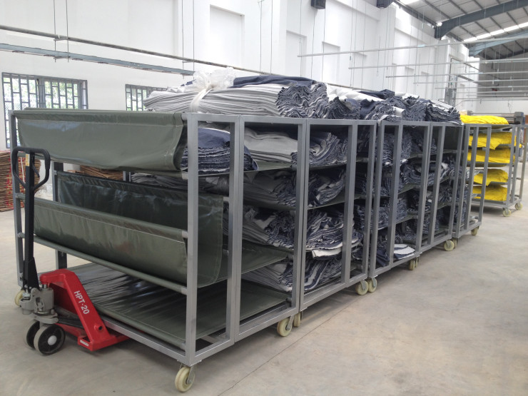 Loosening Fabric Trolley