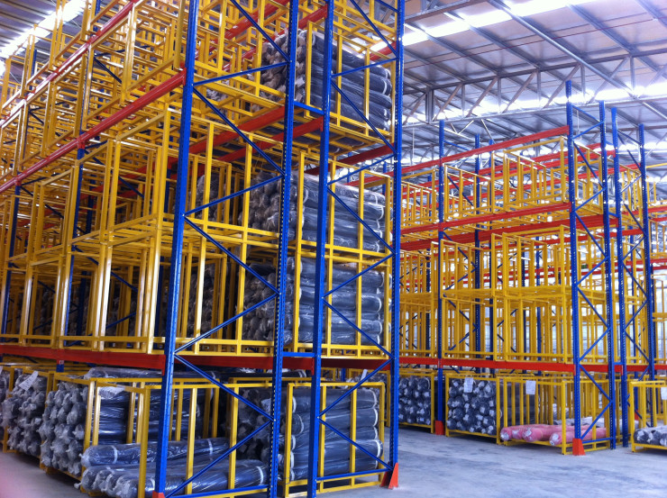 Pallet Racking For Fabric