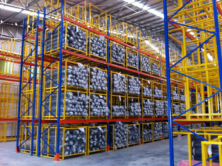 Pallet Racking For Fabric